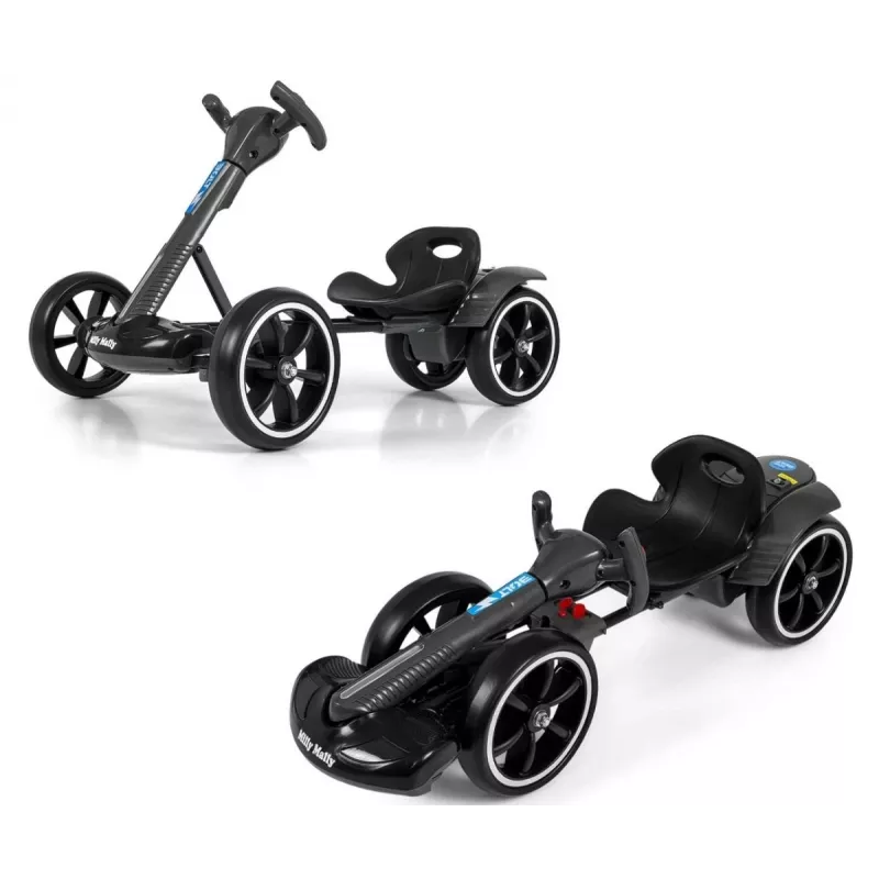 MILLY MALLY Go-kart Battery-powered Bolt Black