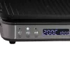 ELDOM GK200 GRILO Kontaktgrill 2000W Reguleeritav termostaat Mittekleepuvad plaadid Must/Hõbe