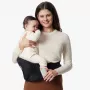 Momcozy puusatoega beebikandja must M