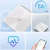 AWEI SS1 Multifunktsionaalne kehakaal Bluetooth 5.0-ga, Valge