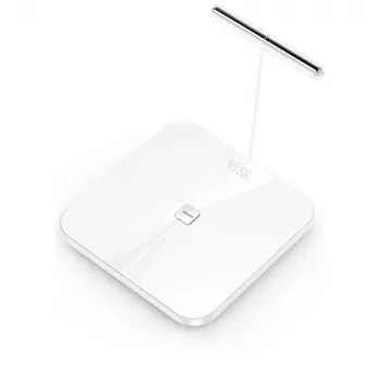 AWEI SS1 Multifunktsionaalne kehakaal Bluetooth 5.0-ga, Valge