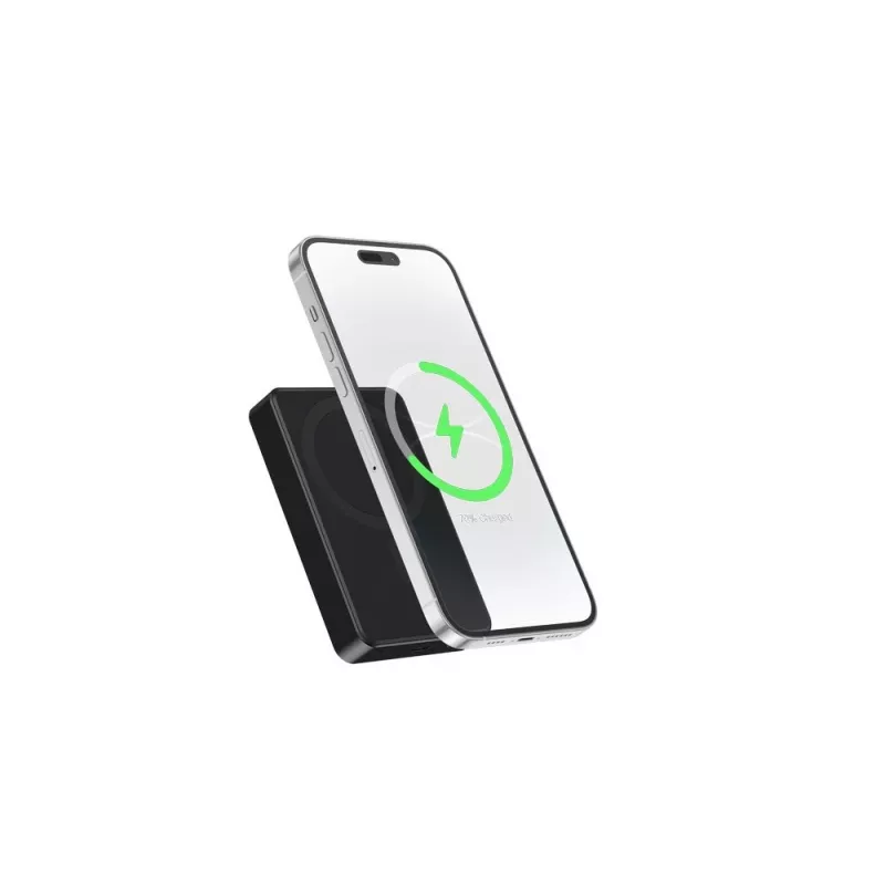 Gembird PB10-WPC15M-01 Magnetic Wireless Powerbank 15W, 10000 mAh, Must
