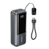 Gembird PB10-PD20-LCD-02 Kompaktne kiirlaadiv toitepank LCD-ekraaniga, 20W, 10000 mAh, Space Grey