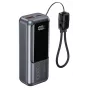 Gembird PB10-PD20-LCD-02 Kompaktne kiirlaadiv toitepank LCD-ekraaniga, 20W, 10000 mAh, Space Grey