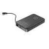 Gembird PB10-WPC15MS-01 Magnetiline juhtmevaba toitepank integreeritud alusega, 15W, 10000 mAh, must