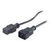 APC toitejuhe - IEC 60320 C19 - IEC 60320 C20, 2,5 m, must