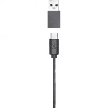 Audio-Technica ATR4750-USB Condenser Microphone Black USB-C USB-A