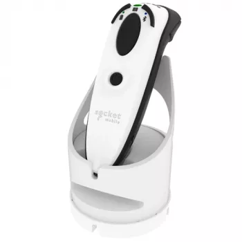 Socket Mobile DURASCAN D720 Lineaarne vöötkoodi ja QR-koodi lugeja valge laadimisdokiga