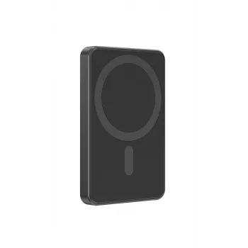 Gembird PB05-WPC15M-01 Magnetiline juhtmevaba toitepank 15W, 5000mAh, must