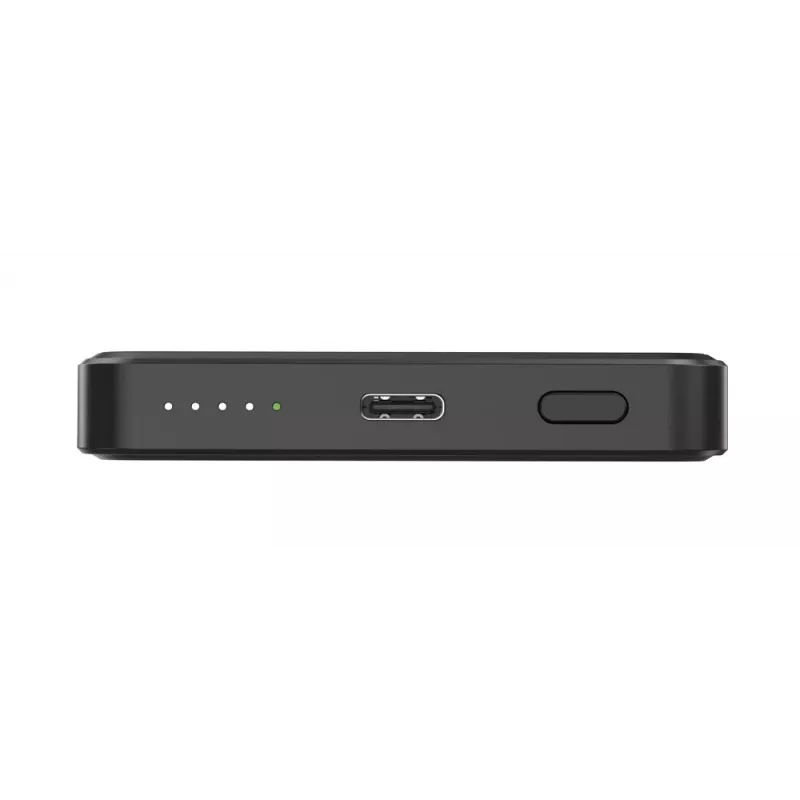 Gembird PB05-WPC15M-01 Magnetiline juhtmevaba toitepank 15W, 5000mAh, must