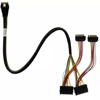 HighPoint SFF-8654 to U.2 SFF-8639 NVMe Cable TS8i-8639-060 (60cm)
