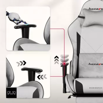 Huzaro Force 5.7 Grey Gaming Chair