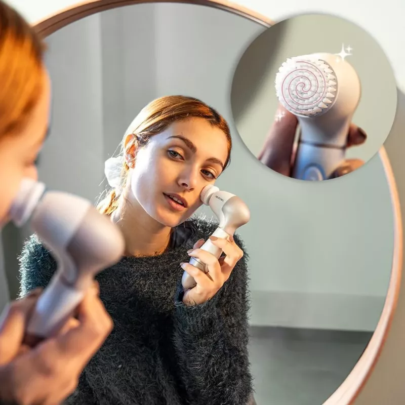 Cecotec FaceCare TotalClean näopuhastushari, valge