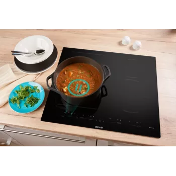 Gorenje Induktsioonpliit GI6432BSC 60 cm Must PowerBoost, Taimer, Lapselukk