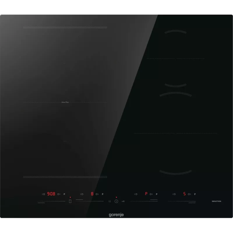 Gorenje Induktsioonpliit GI6432BSC 60 cm Must PowerBoost, Taimer, Lapselukk