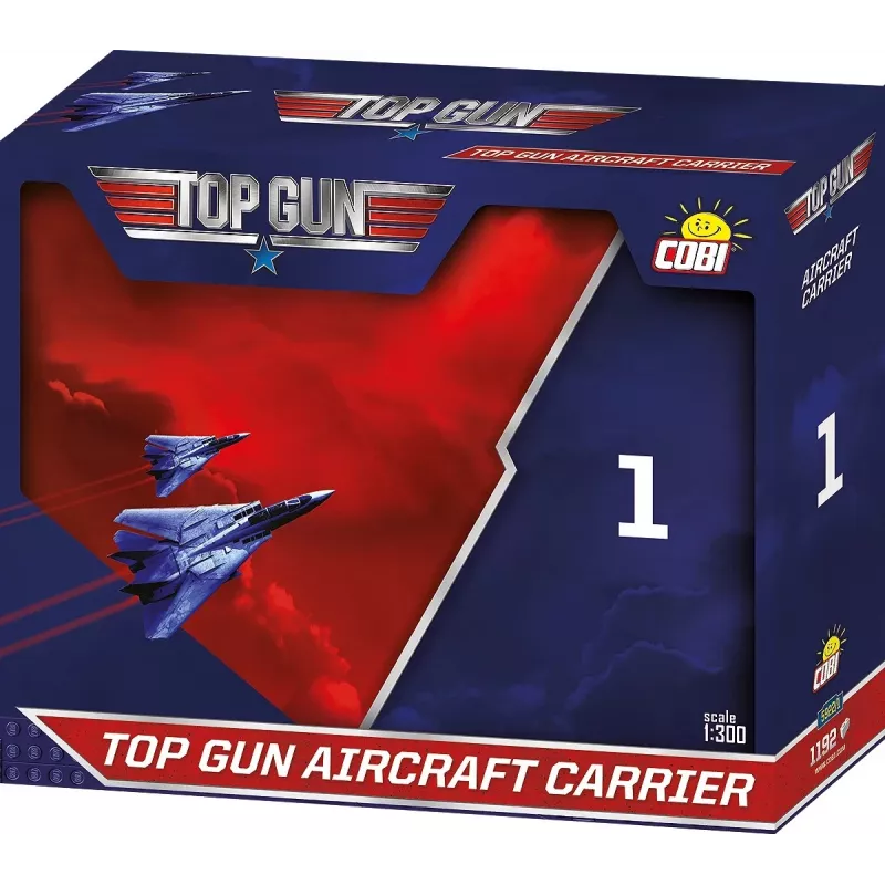 COBI KLOCKI klotsid Top Gun lennukikandja 6130 tükki