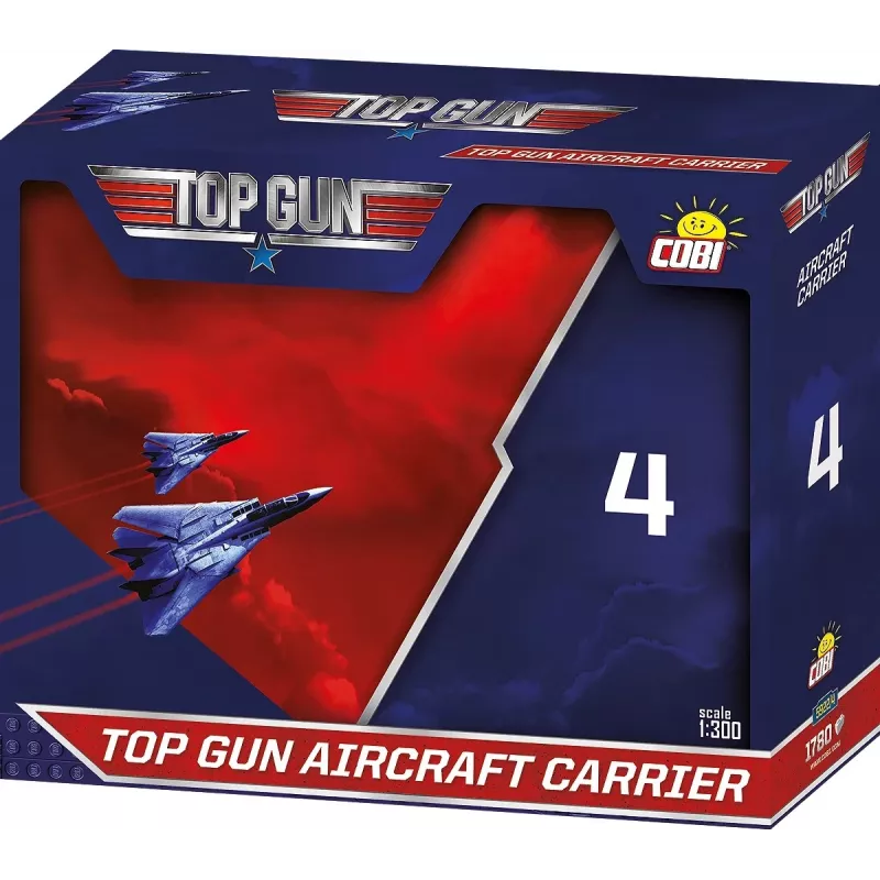 COBI KLOCKI klotsid Top Gun lennukikandja 6130 tükki