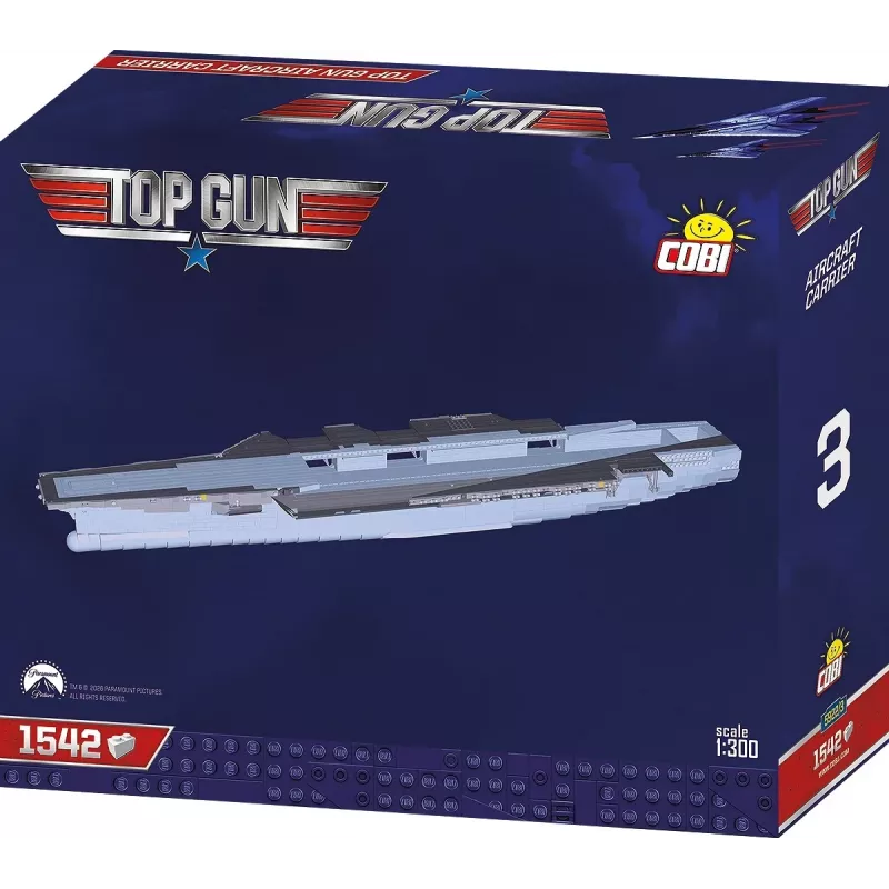 COBI KLOCKI klotsid Top Gun lennukikandja 6130 tükki