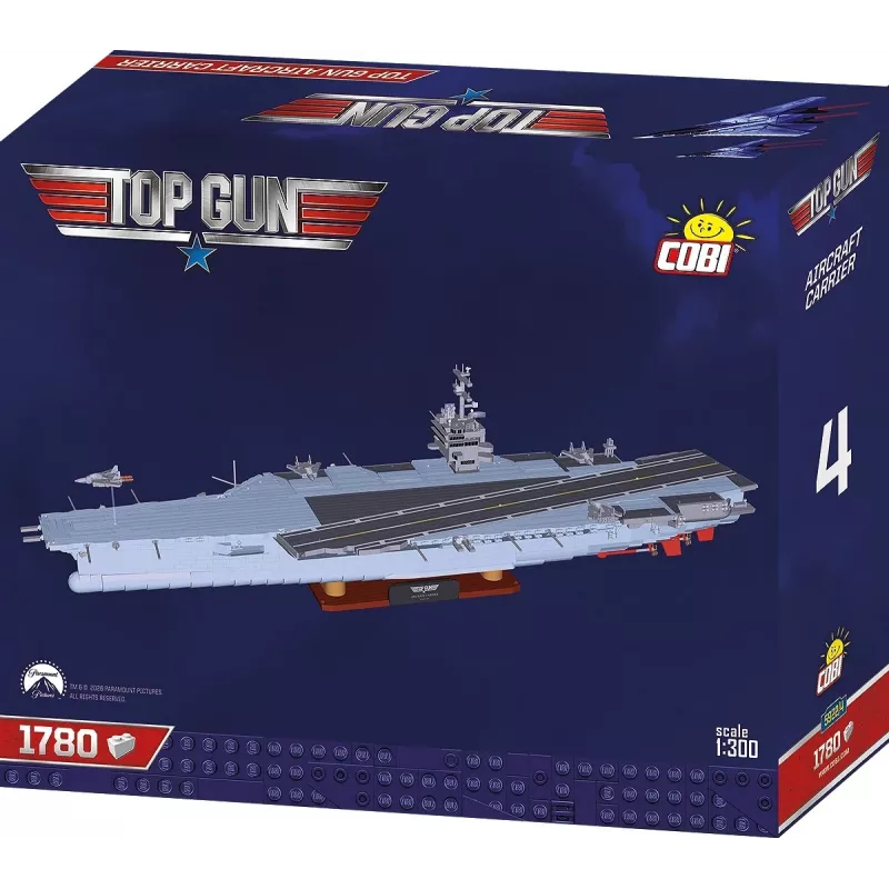 COBI KLOCKI klotsid Top Gun lennukikandja 6130 tükki