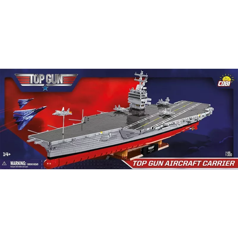 COBI KLOCKI klotsid Top Gun lennukikandja 6130 tükki