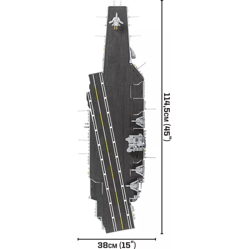 COBI KLOCKI klotsid Top Gun lennukikandja 6130 tükki