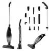 ELDOM OC600 2in1 TWINN Cordless Upright Vacuum Cleaner, Bagless, HEPA, Black/Grey with Red Accents