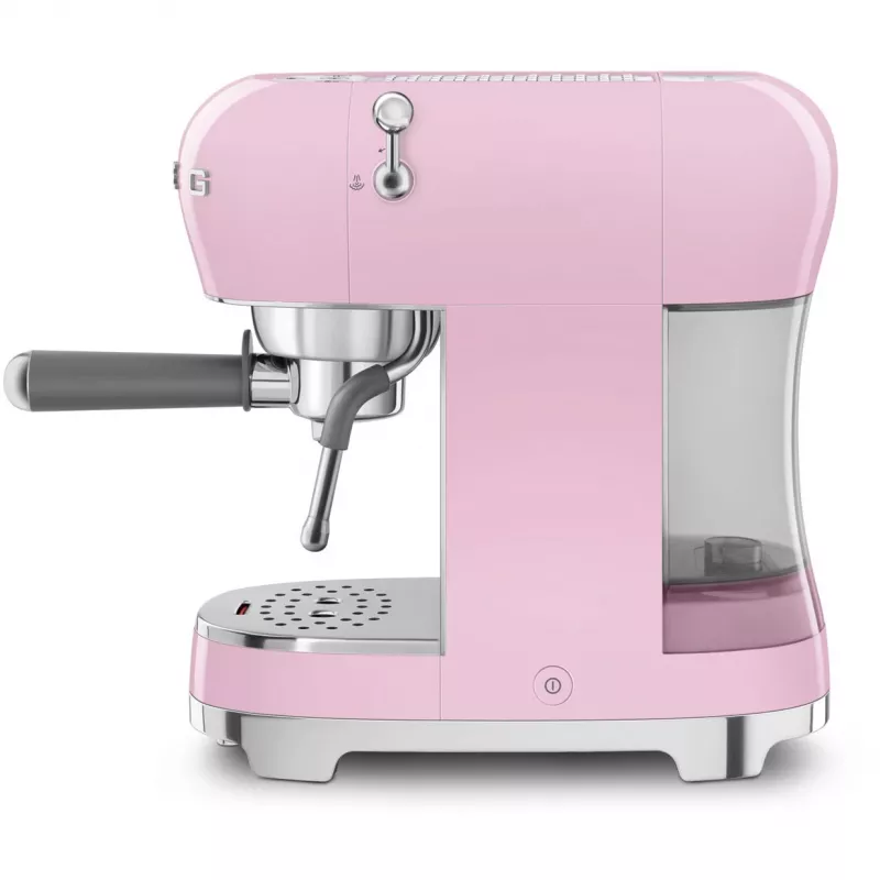 Smeg ECF02PKEU 50s Retro Style Espressomasin, 1350 W, Roosa