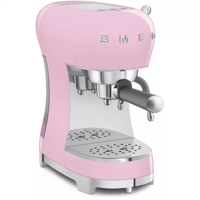 Smeg ECF02PKEU 50s Retro Style Espressomasin, 1350 W, Roosa