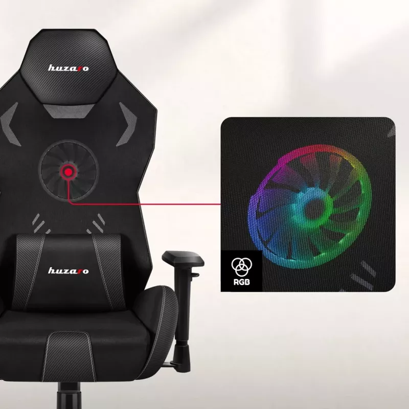 Huzaro Combat 7.6 RGB Must Mängutool