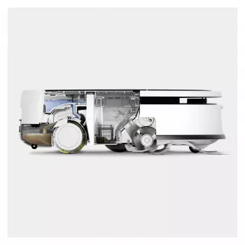 Kärcher RVF 7 Comfort Robotic Tolmuimeja, Kotita, Valge, 150 min Tööaeg