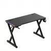 HUZARO Hero 2.3 RGB mängulaud - 1200x600mm, must, Carbon Flex, RGB LED, fikseeritud kõrgus