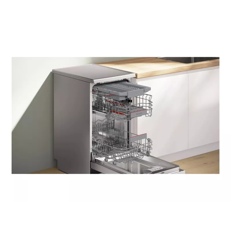Bosch SPS4HMI13E vabaltseisev nõudepesumasin, 45 cm, energiaklass D, Inox