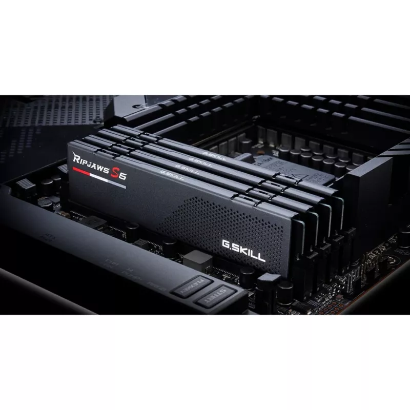 G.SKILL Ripjaws S5 DDR5 64GB (2x32GB) 5200MHz CL36 lauaarvuti mälukomplekt - mattmust