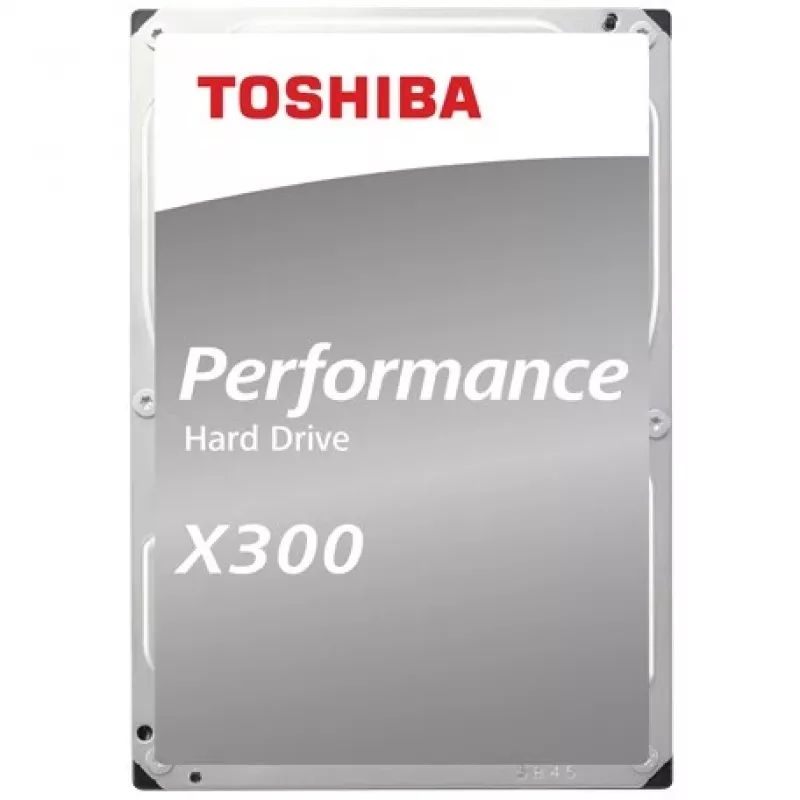 Toshiba X300 Performance 12 TB sisemine kõvaketas 3,5-tolline SATA 6Gb/s 7200 RPM 256 MB puhvermälu