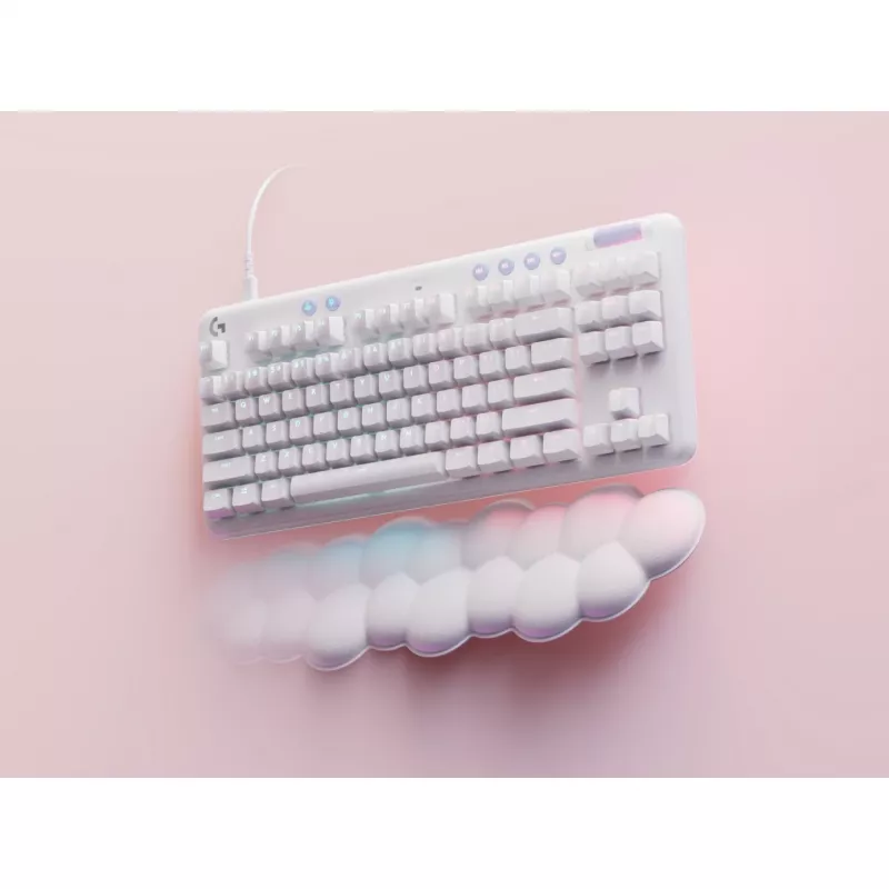 Logitech G G713 TKL Mechanical Gaming Keyboard - White Mist (Aurora Collection)