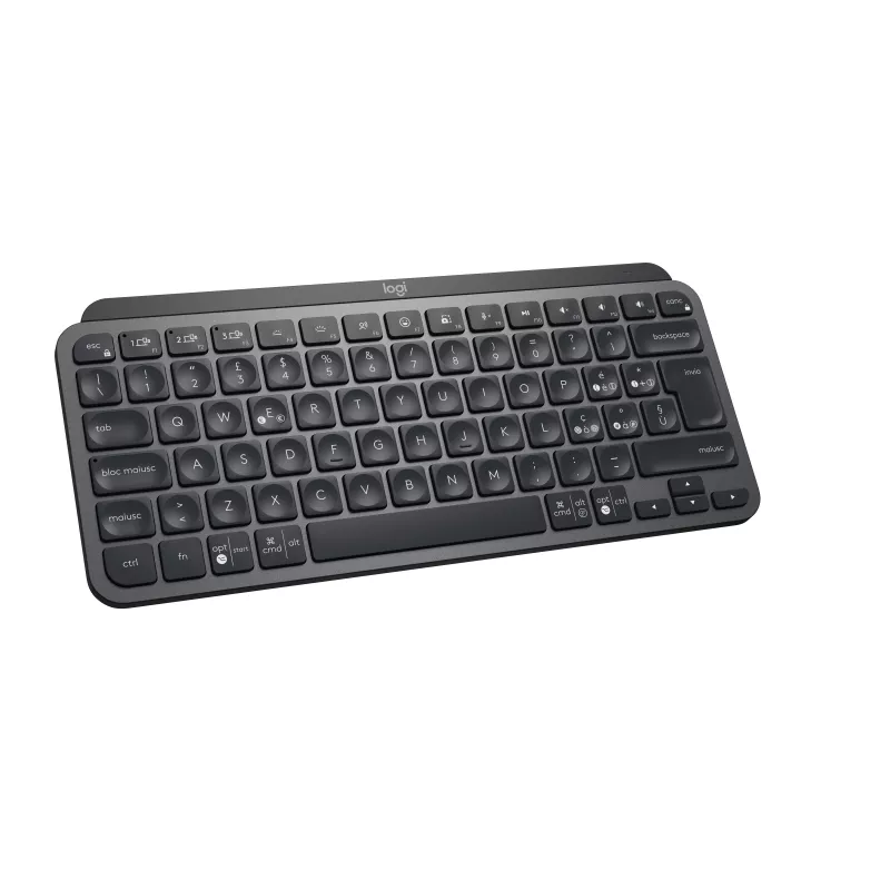 Logitech MX Keys Mini Wireless Keyboard - Pale Grey - QWERTY - Backlit
