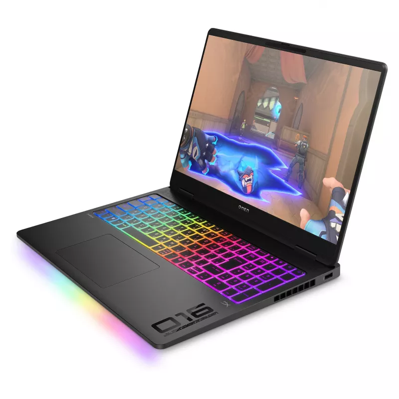 HP OMEN MAX 16-ah0178ng 16.0-tolline QHD IPS 240Hz 500Nits mängusülearvuti, Intel Core Ultra 7 255HX, 32GB RAM, 1TB SSD, RTX 5080, Windows 11 Home