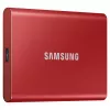 Samsung Portable SSD T7 500GB USB 3.2 Gen 2 Metallic Red External Solid State Drive