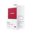 Samsung Portable SSD T7 500GB USB 3.2 Gen 2 Metallic Red External Solid State Drive