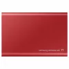 Samsung Portable SSD T7 500GB USB 3.2 Gen 2 Metallic Red External Solid State Drive