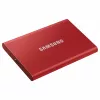 Samsung Portable SSD T7 500GB USB 3.2 Gen 2 Metallic Red External Solid State Drive