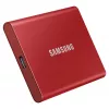 Samsung Portable SSD T7 500GB USB 3.2 Gen 2 Metallic Red External Solid State Drive