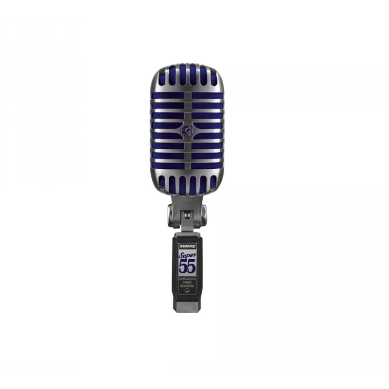 Shure SUPER 55 Grey Dynamic Studio Microphone Supercardioid