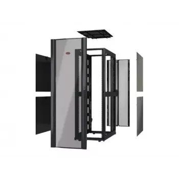APC NetShelter SX Enclosure Without Sides - Server Rack Cabinet - Must - 42U - 19 tolli