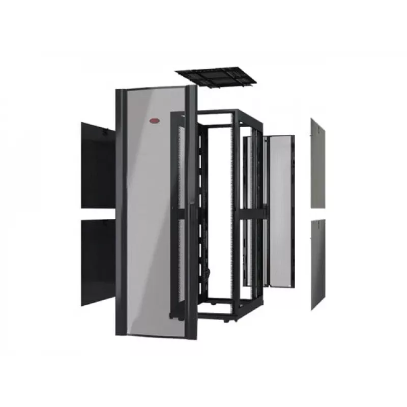 APC NetShelter SX Enclosure Without Sides - Server Rack Cabinet - Must - 42U - 19 tolli