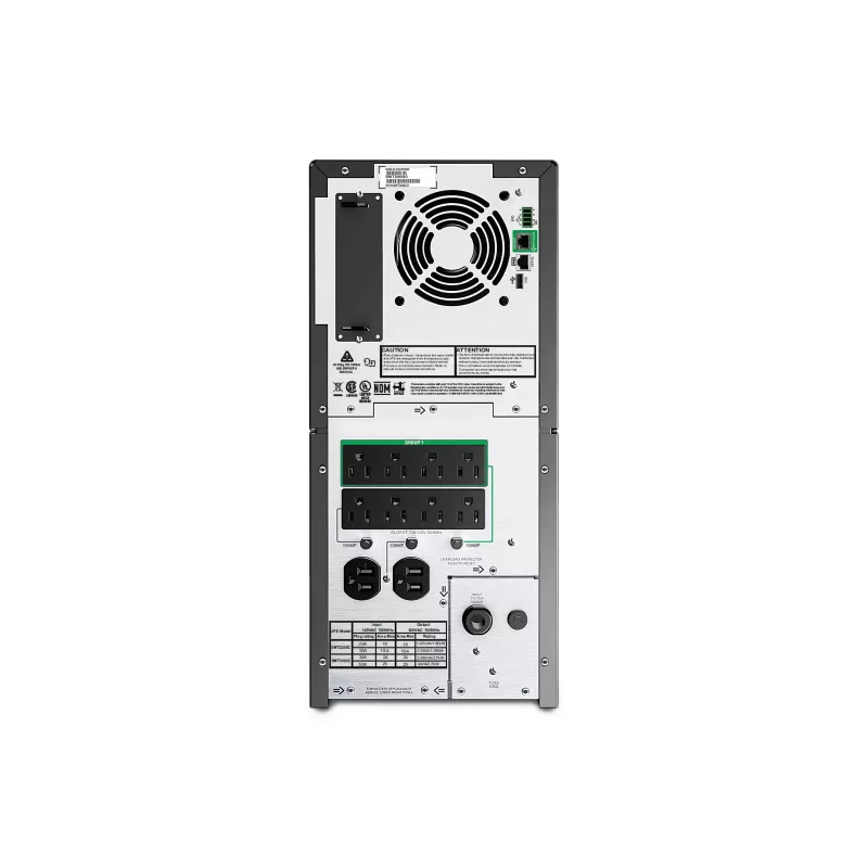 APC Smart-UPS SMT2200C UPS - 2200VA/1980W - Line Interactive - 120V - Rackmount 2U - 8x NEMA 5-15R + 1x NEMA 5-20R - USB & Serial - Must