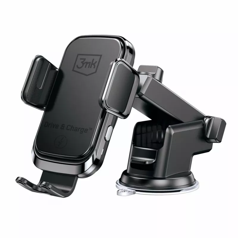 3mk Drive & Charge autotelefonihoidja juhtmevaba laadijaga