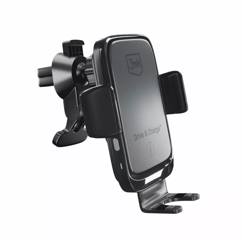 3mk Drive & Charge autotelefonihoidja juhtmevaba laadijaga