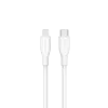 Canyon CLNM60SC10 USB-C to Lightning kaabel 1m 60W MFi silikoon valge