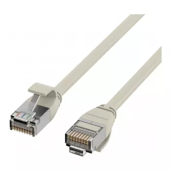 EFB-Elektronik RJ45 Patch Cable Cat.6A U/FTP TPE 4mm Ultraflex Grey 0.25m